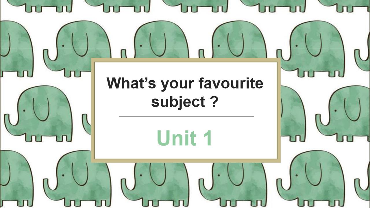 ppt模板-小学英语鲁科版四年级上册《Unit1 What’s your f
